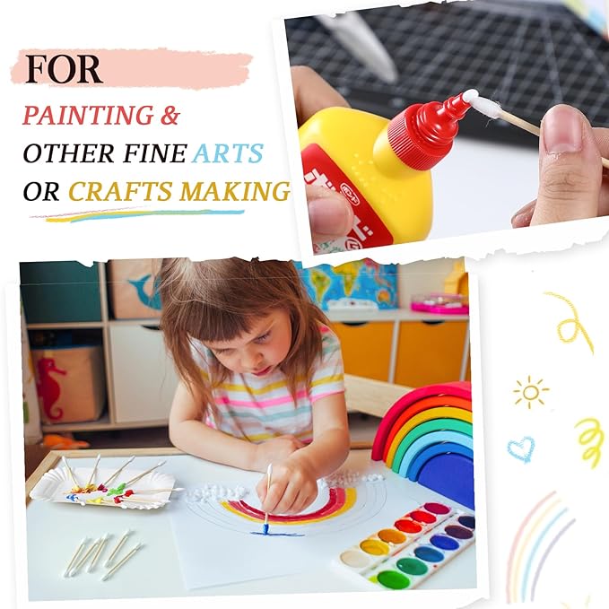 700 count cotton swabs with