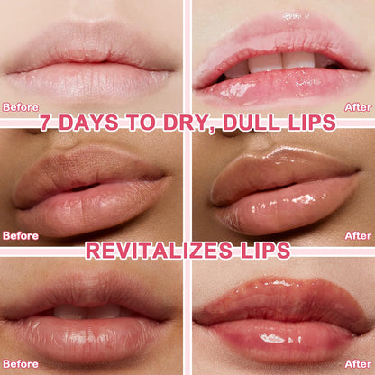 4 PCS Bee Lip Balm Lip Mask Honey Pot Lip Mask & Lip Scrub Set, Watermelon & Cherry & Coconut & Apple Lime Lip Mask Propolis Moisturizing Lip, Hydrating Prevention Dry and Cracked