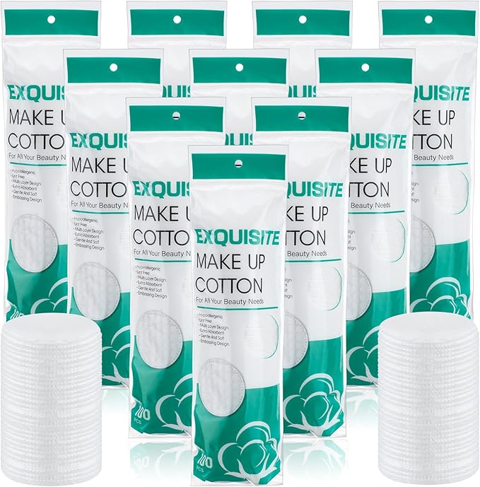 Maxcheck 1000 pcs cotton rounds