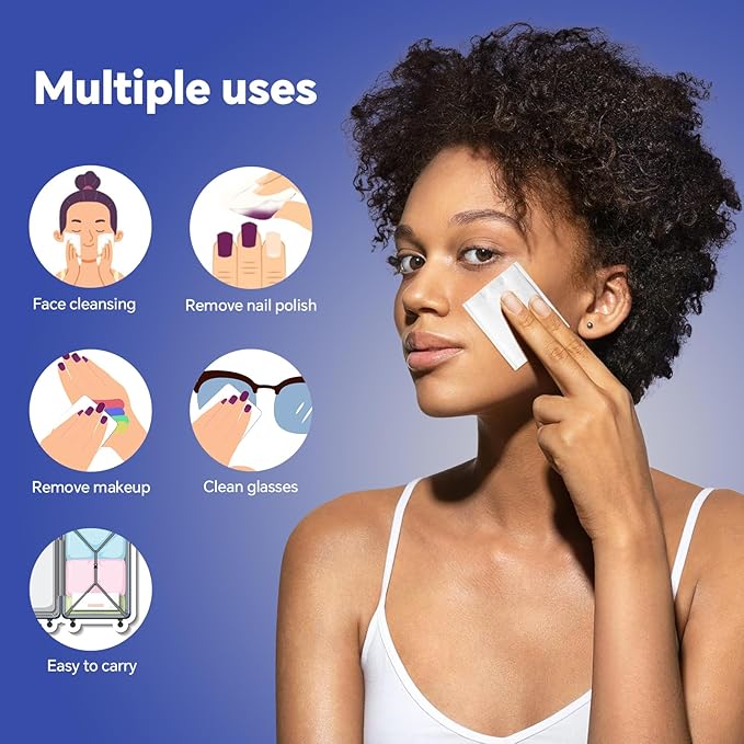 Premium makeup cotton pads set