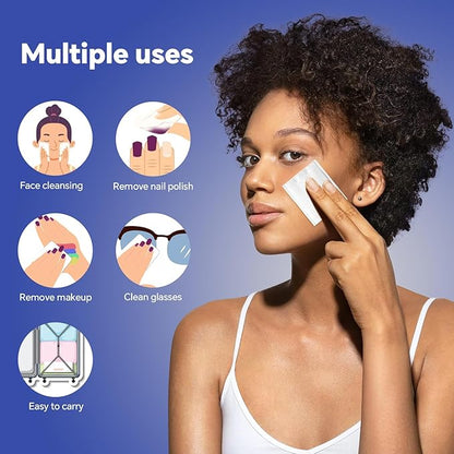 Premium makeup cotton pads set