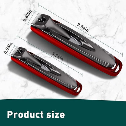 2 pack nail clipper with