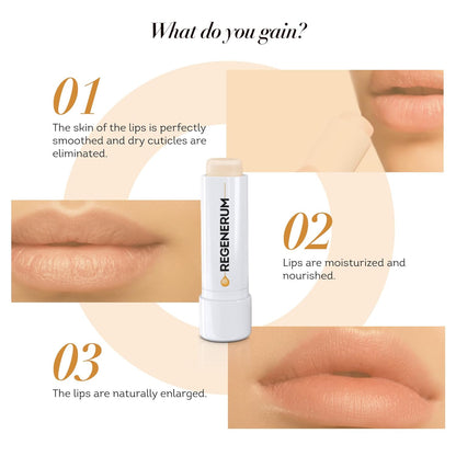 Lip Peeling - Intensive Moisturization & Nourishment for Very Chapped Skin, Silica Exfoliation, Firmness Restoration, and Protection - 5g