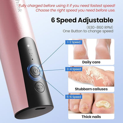 Electric callus remover for feet,