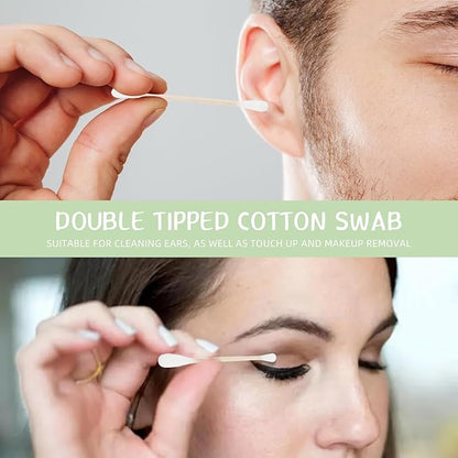 Bamboo cotton swabs 600 count