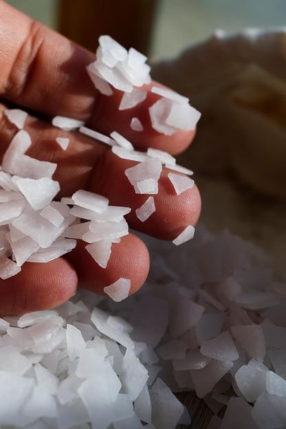 Authentic Zechstein Inside Bulk Magnesium Flakes: Magnesium Chloride Flakes for Baths | Pure, Organic, Transdermal Elemental Magnesium - 25kg Bag