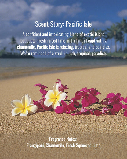 Hines+Young Travel Tins Gift Set - 4 oz Body Cream, 2 oz Linen Spray, Natural Lip Balm - Skin Care and Refreshing Home Fragrance, Ideal Self-Care Gift Set (Pack of 3, Pacific Isle)