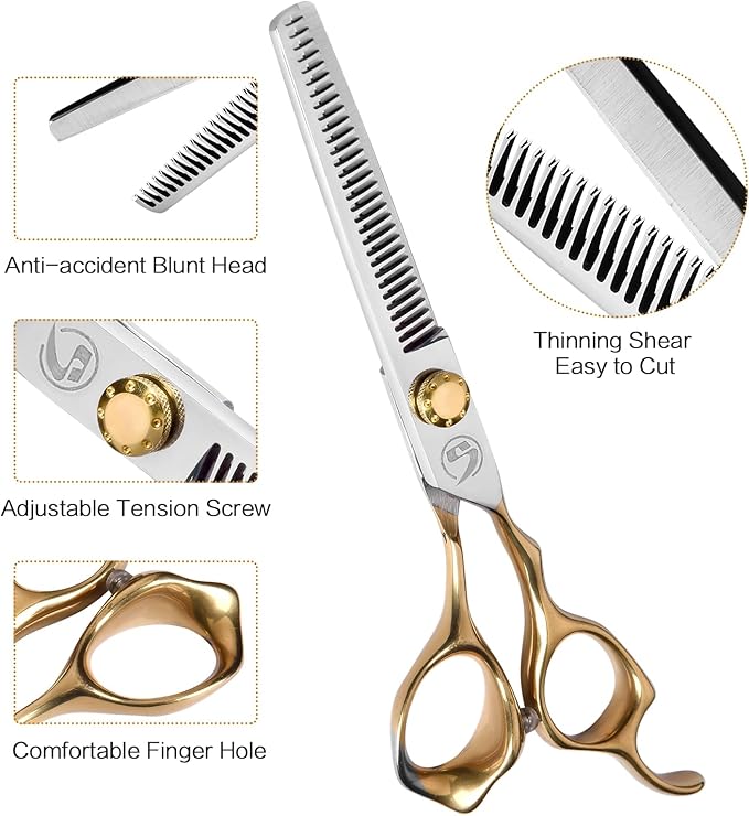 Hair Cutting Scissors Kit, Hair