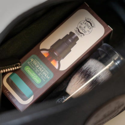 Best After-shave Balm, Emerald Grove Scent, Premium Aftershave Lotion, Soothes and Moisturizes Face after shaving, Does Not Dry The Skin, Eliminates Razor Burn For A Silky Smooth Finish