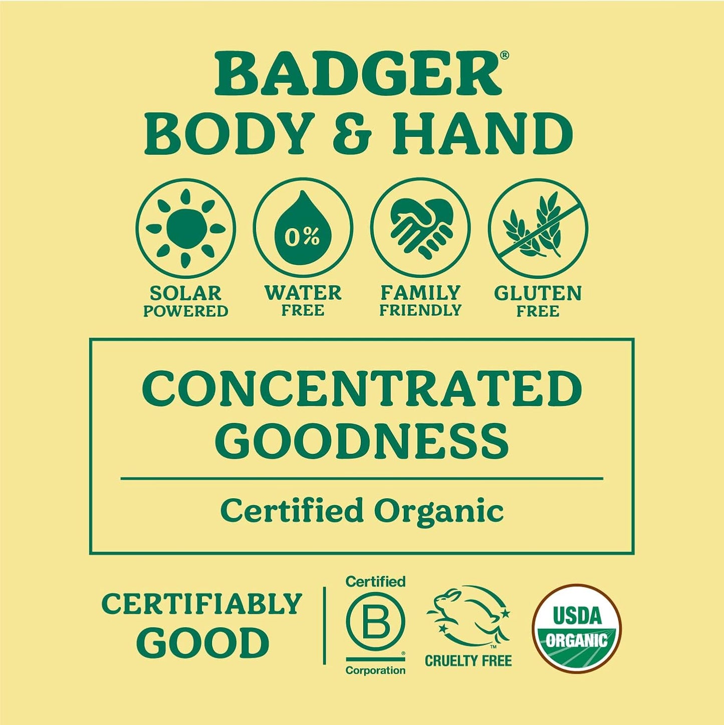 Badger Foot Balm, 100% Organic Foot Cream for Dry Cracked Heels and Feet, Fast Acting Foot Care for Women & Men, All-Natural Cracked Heel Treatment, 2 oz Tin