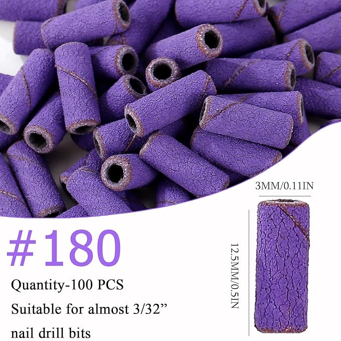 100pcs Nail Drill Bits Small