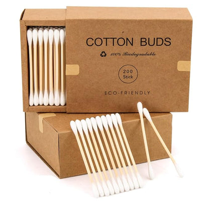 Bamboo cotton swabs 400 count