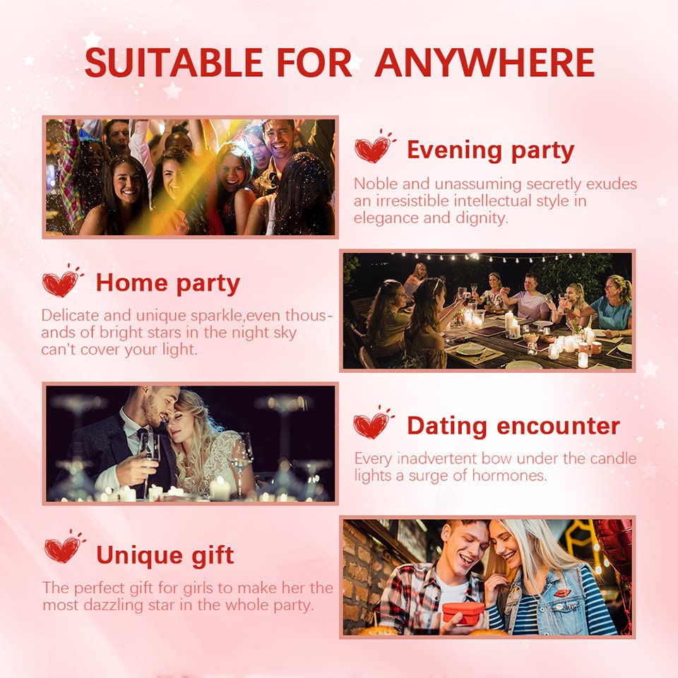 Polvo De Hadas Fairy Dust Highlight Patting Powder - Full Body Contouring and Clavicle Pearlescent Patting Powder for Face and Eye, Halloween Sparkling Body Glitter Powder (#04 Fantasy Purple)