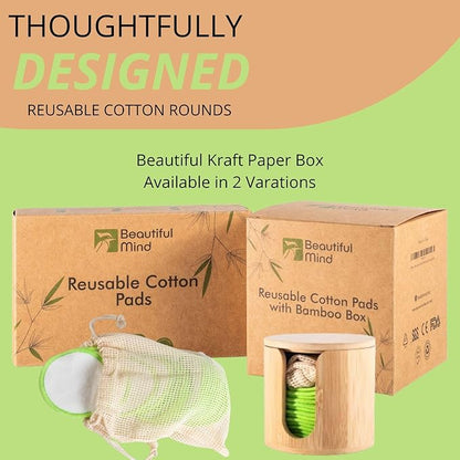 Reusable makeup remover pads -