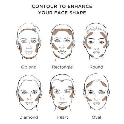 HALEYS Contour Brush VEGAN + CRUELTY-FREE, Angled & Tapered with Fluffy Bristles, Ideal for powder, cream, liquid, Use with blush, contour, bronzer, Sustainable Wood