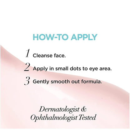 L'Oreal Paris Dermo-Expertise Eye Defense Eye Cream with Caffeine and Hyaluronic Acid 0.5 oz