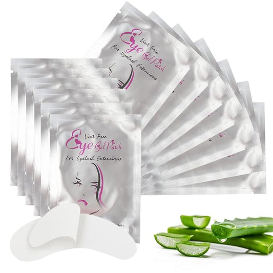 50pairs eyelash extension gel patches