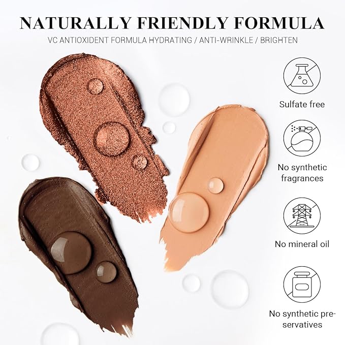 Classic 3pcs neutral eyeshadow stick