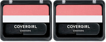 COVERGIRL Cheekers Blush, Flushed, 0.120 Ounce, 1 Count (Pack of 2)