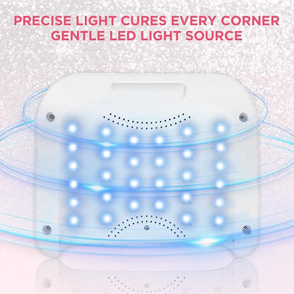 Cordless Nail Lamp, 120W Rechargeable