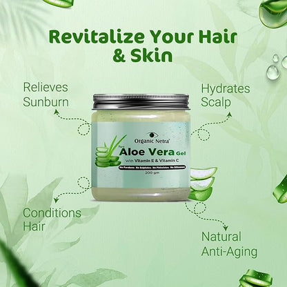Organic Netra Pure Aloe Vera Gel