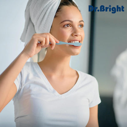 40-Pack Individually Wrapped Toothbrushes with Tongue Scraper | Bulk Soft Bristle Toothbrush Set for Adults, Travel-Friendly Disposable Toothbrushes for Hotels, Dental Offices(Multi-Colored)