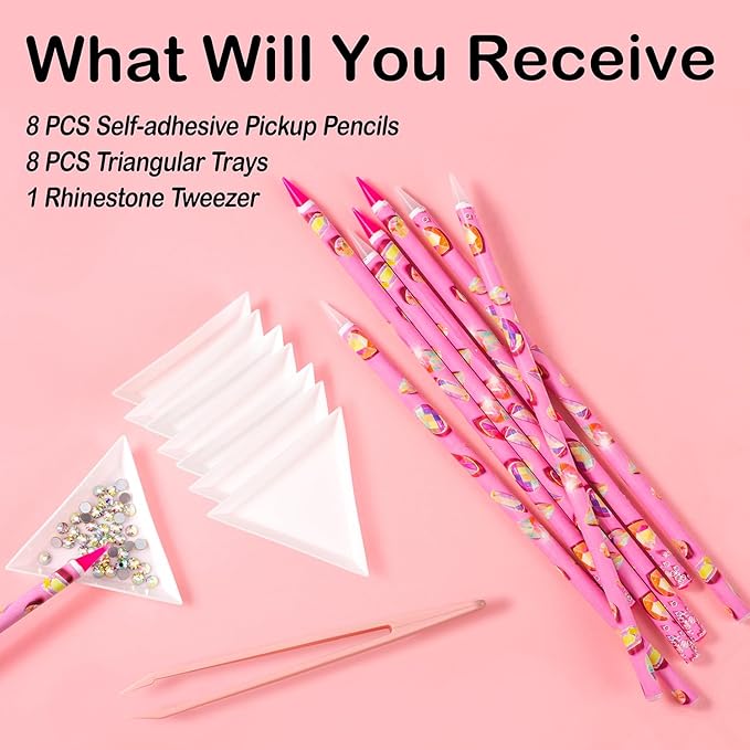 17Pcs Rhinestone Picker Tool Kit,