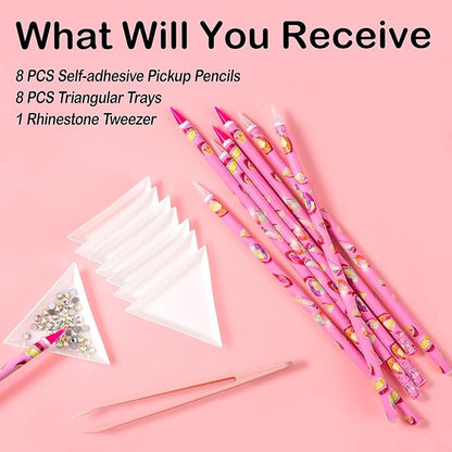 17Pcs Rhinestone Picker Tool Kit,