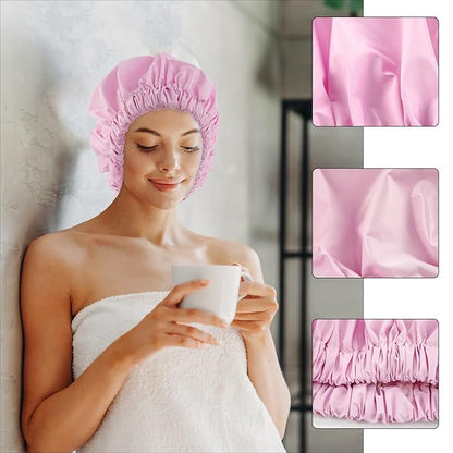 Reusable shower cap for women,