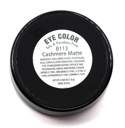 Cashmere Matte Satin Velvet Lavender Purple Light Pink Opaque Pressed Powder Single Vegan Eyeshadow; Talc, Paraben & Cruelty Free