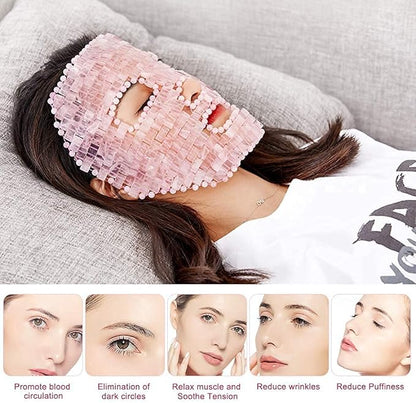 Rose quartz mask??00% all natural