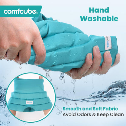 Migraine & Headache Relief Ice Cap, 2 Hours Long Lasting Cold Therapy Wearable & Washable Form Fitting Ice Hat for Sinus & Stress Relief, Puffy Eyes, Severe Migraines, Chemo