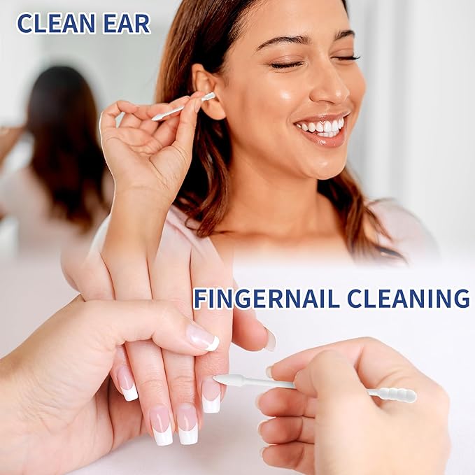 Pointed tip cotton swabs, 800