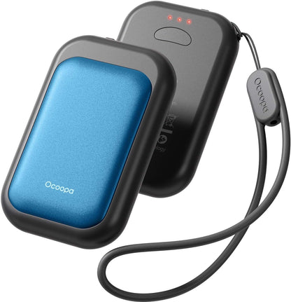 OCOOPA Magnetic Rechargeable Hand Warmers 2 Pack, Card-Style Electric AI Hand Warmers 5000mAh, Pocket Portable Hands Heater, UL Certified, for Men Women, Hunting Essentials, UT4 Young