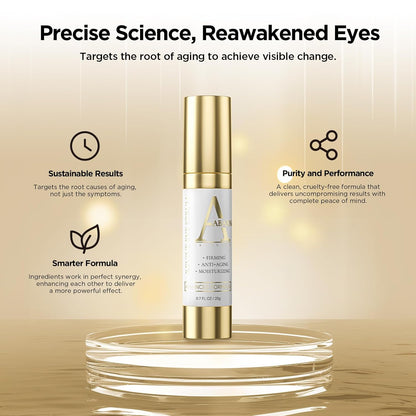 Advanced Anti-Aging Eye Serum, Revitalizing Treatment for Dark Circles, Fine Lines, Wrinkles-zm01
