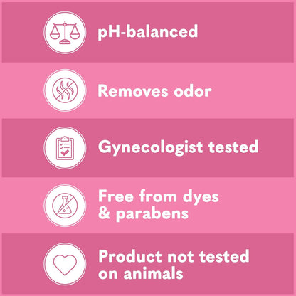 Summer's Eve Simply Sensitive All-Over Daily Feminine Wash, Gentle pH-Balanced Body Wash for Women, Removes Vaginal Odor, 15 Fl Oz, Pack of 3