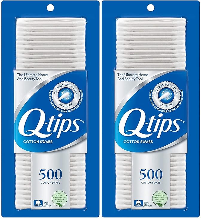 Q-tips cotton swabs for beauty