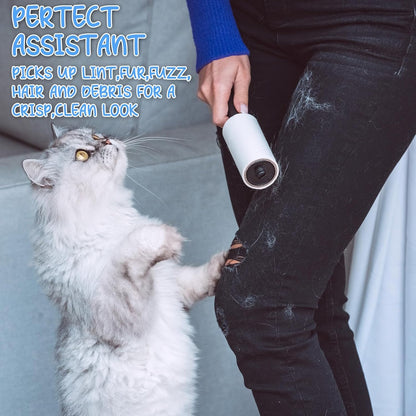 Hushee 60 Pcs Bulk Mini Lint Roller for Pet Hair and Clothes Lint Roller Travel Size Removers Sticky Removing Tool for Travel, Gift Bags, Furniture, Car Seat