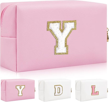 Personalized initial letter patch makeup
