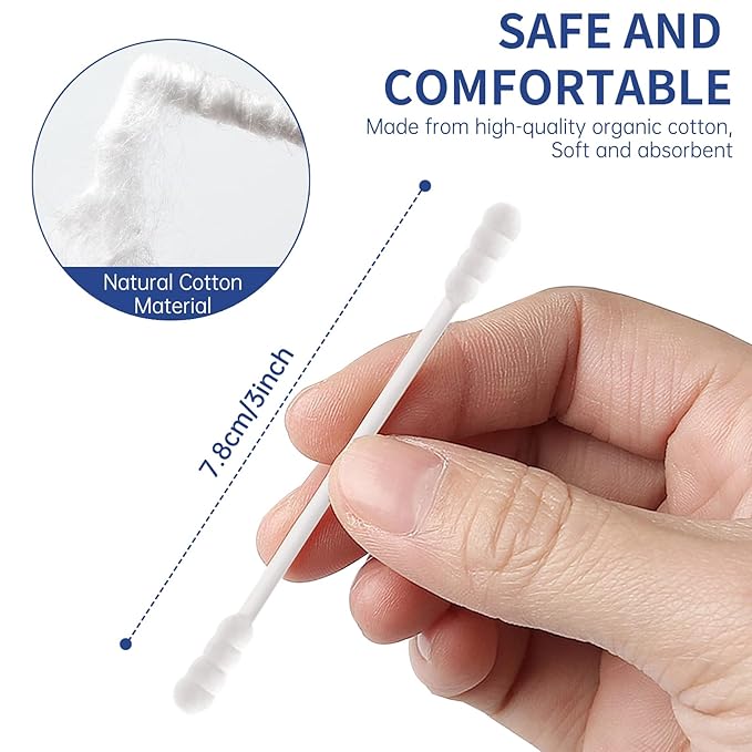 Cotton swabs, 800 count double