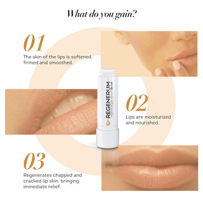 Lip Serum - Intensive Care for Dry, Chapped Skin - Hydrates, Nourishes, and Protects with SPF 15, Softens for Lasting Comfort - 5g