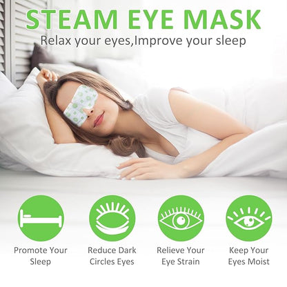 5pcs wormwood steam eye mask,