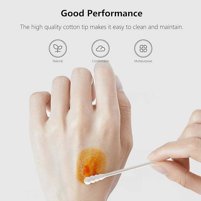 1000pcs tiny cotton buds, with