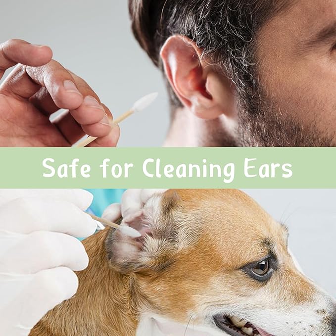 200 count bamboo cotton swabs