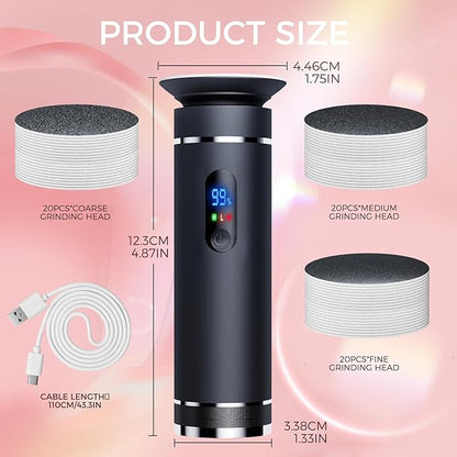 Ranrose electric callus remover for