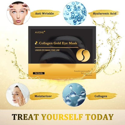 Avjone 24k gold eye mask