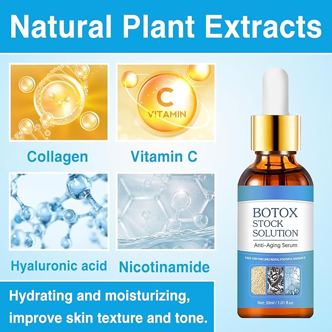 Botox stock solution facial serum,