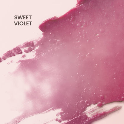 Burt's Bees Lip Tint Balm with Long Lasting 2 in 1 Duo Tinted Balm Formula, Color Infused with Deeply Hydrating Shea Butter for a Natural Looking Buildable Finish, Sweet Violet (2-Pack)