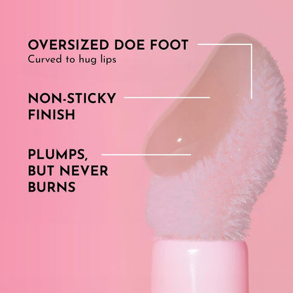 Lawless Women's Forget The Filler Lip Plumper Line Gloss, Rosy Outlook, Pink, 0.11 Fl Oz (Pack of 1)