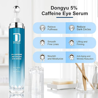 Caffeine eye cream for dark
